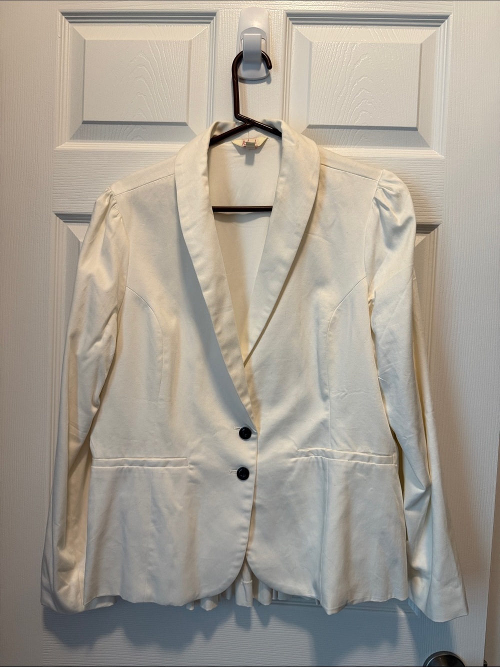 Women's Ivory Blazer Jacket - Myrtlewood of California